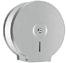 [DIS-005] DISPENSADOR DE PAPEL HIGIENICO JUMBO 9' MANUAL DE ACERO INOX