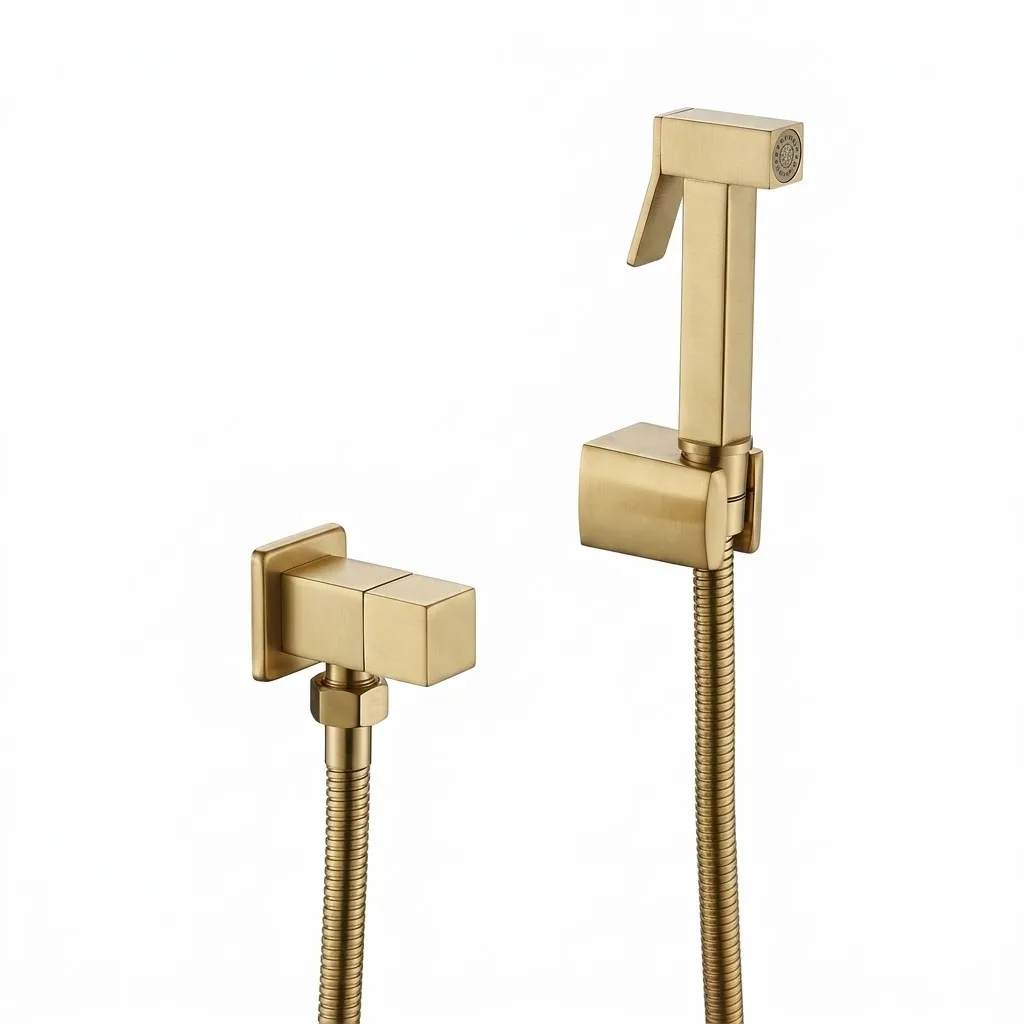 [TELE-011] SET BIDET VALENCIA GOLD SATIN
