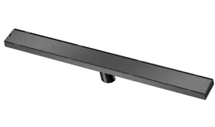 REJILLA LINEAL OCULTA 7X60 CMS GUN METAL