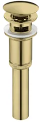 [DESLAV-013] DESAGUE PUSH BUTTON 2 EN 1 MARSELLA GOLD SATIN