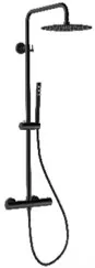 [DUC-002] COLUMNA DE DUCHA TERMOSTATICA  NEGRO MATE