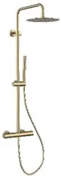 [DUC-003] COLUMNA DE DUCHA TERMOSTATICA  GOLD SATIN