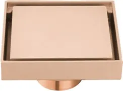 REJILLA CUADRADA OCULTA 10X10 GOLD ROSE