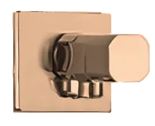 LLAVE DE ARRESTO 1/2X1/2 GOLD ROSE CON ROSETA