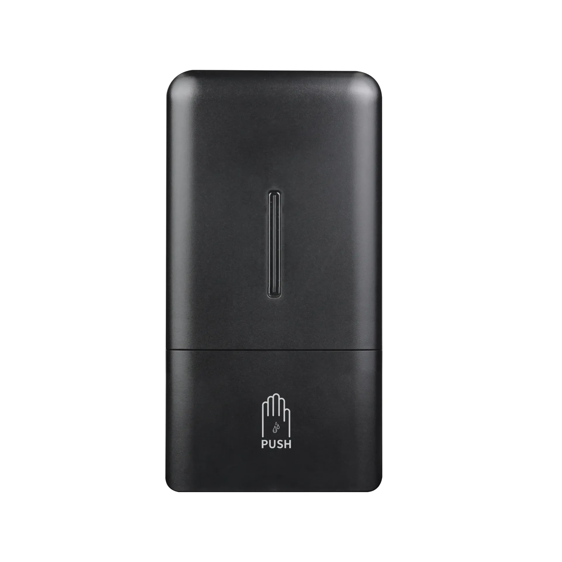 [DIS-012] DISPENSADOR DE JABON LIQUIDO NEGRO MATE ABS 800 ML