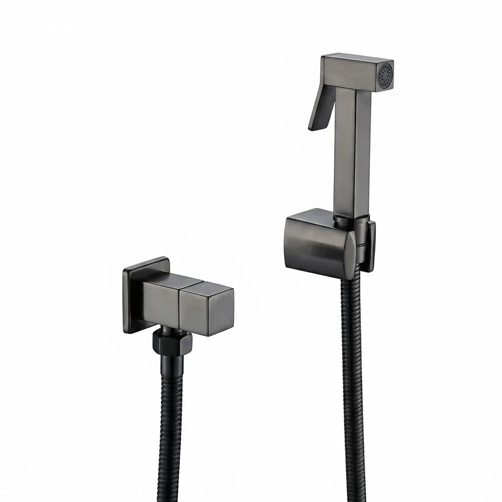 [TELE-018] SET BIDET VALENCIA GUN METAL