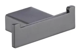 PERCHERO DOBLE VALENCIA GUN METAL
