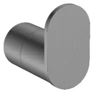 PERCHERO INDIVIDUAL TOLEDO GUN METAL