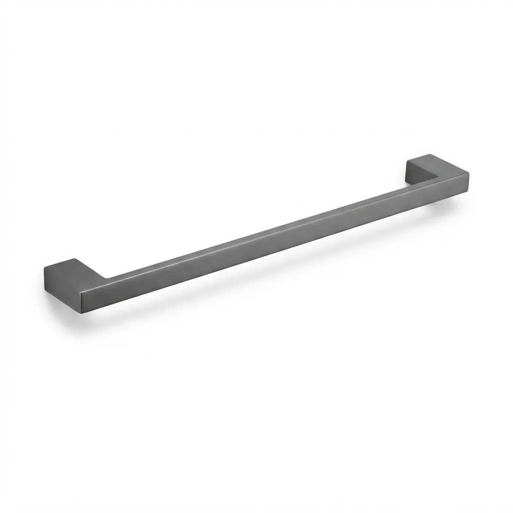 [TOBA-008] TOALLERO BARRA VALENCIA GUN METAL