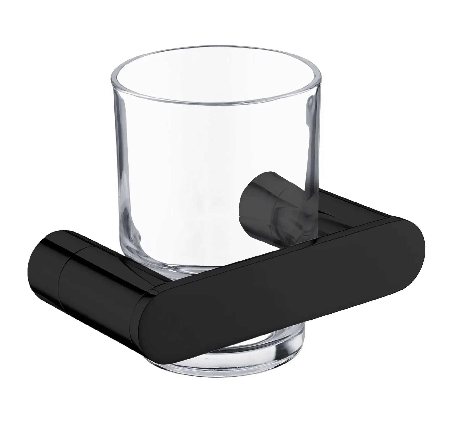 [VASO-002] PORTAVASO TOLEDO NEGRO MATE