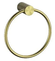 [TMANO-010] TOALLERO DE MANO REGINA  GOLD SATIN
