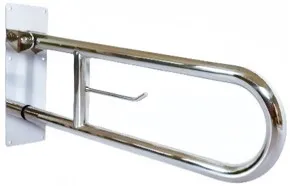 [IN-014] BARRA DE SEGURIDAD PARA SANITARIO ACERO INOXIDABLE SATIN 60 CMS