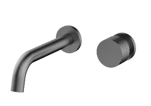 GRIF/ MON/ DE PARED INTAGLIO GUN METAL