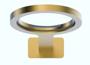 [COS-001] DUCHA PREMIUM 2 FUNCIONES COSTELLAZIONE GOLD SATIN