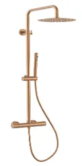 [DUC-005] COLUMNA DE DUCHA TERMOSTATICA  GOLD ROSE