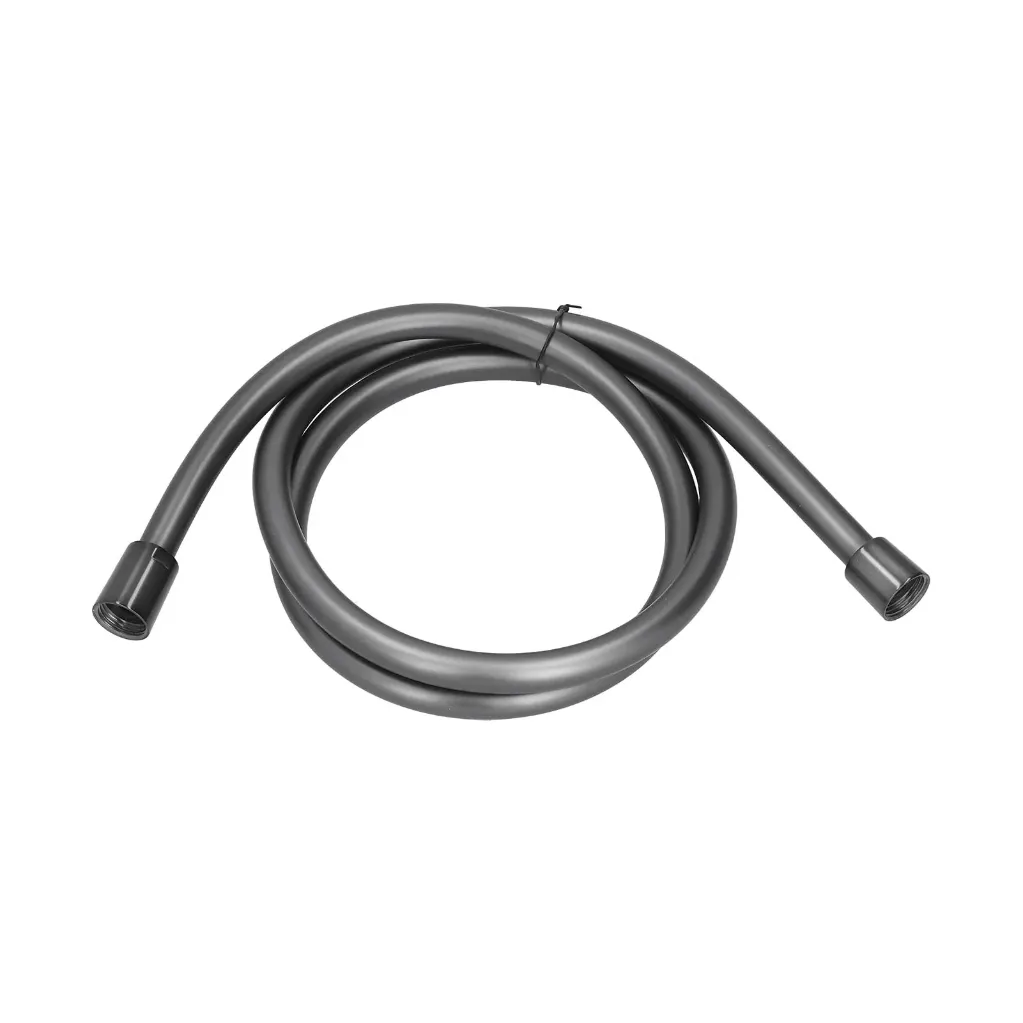 MANGUERA REFORZADA 1.2MTS 1/2X1/2  GUN METAL