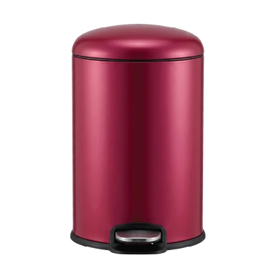 PAPELERA 5 LITROS DE ACERO INOXIDABLE 410 RED
