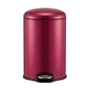 PAPELERA 5 LITROS DE ACERO INOXIDABLE 410 RED